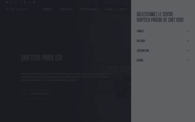 Top of the website for Shiftech Paris EST Reprogrammation moteur