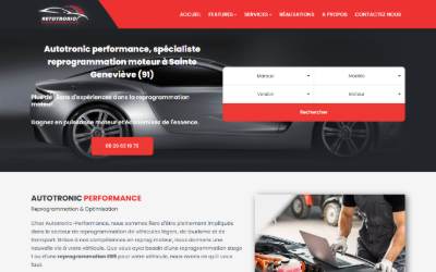 Top of the website for Autotronic performance - Reprogrammation moteur stage 1 et flexfuel à Sainte Geneviève (91)