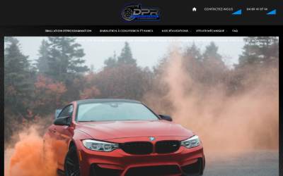 Top of the website for DPR PERFORMANCE Reprogrammation moteur / Conversion E85 Flexfuel / Solution ADblue/Fap/Egr