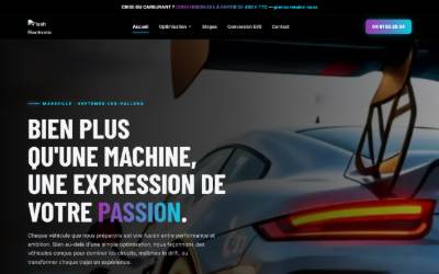 Website preview for FLASH Electronic Automotive