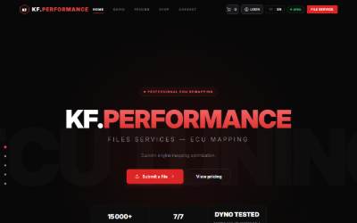 Top of the website for K.F.R Pertuis / Sisteron – Reprogrammation moteur & Pose de pièces performance