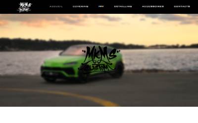 Website preview for MKMS Custom