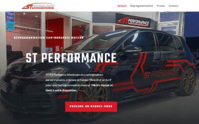 Website preview for St Performance 83