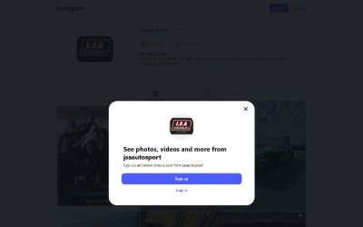 Top of the website for JSA Auto-Sport