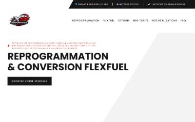 Top of the website for XP Performance : reprogrammation moteur ,stage 1,reprogrammation éthanol , conversion flexfuel ,fap off, adblue off
