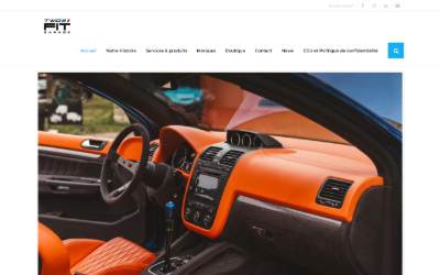 Top of the website for Two Fit Garage