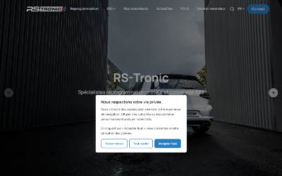 Top of the website for Friedrich' Motors