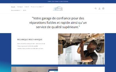 Top of the website for Gfk Auto Performance