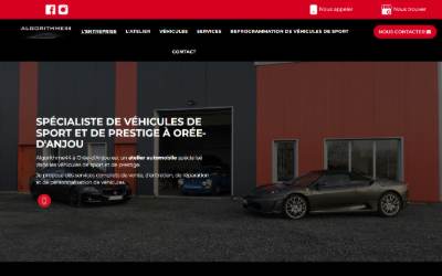 Website preview for Algorithme44