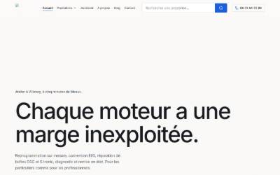 Top of the website for Diagperf Reprogrammation moteur / Conversion éthanol E85/ Problème Adblue Fap Egr / Carplay / Diagnostic / Virtual Cockpit