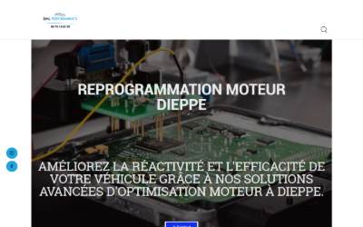 Website preview for DML PERFORMANCES Reprogrammation moteur Dieppe (76)