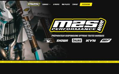 Website preview for M2S Performance
