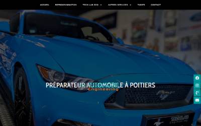Top of the website for TECHLAB Engineering