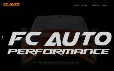 Website preview for FC Auto Performance