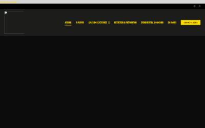 Top of the website for Dart racing 2.0