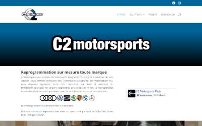 Top of the website for A.P.RACING / C2 Motorsports METZ
