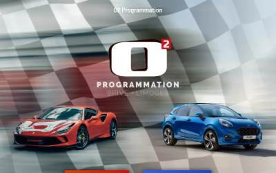 Top of the website for O2 PROGRAMMATION BRIVE / CONVERSION ETHANOL
