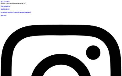 Top of the website for James Performance Angers