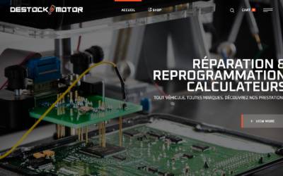 Top of the website for CA Motorworks