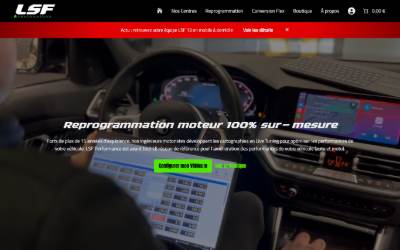 Top of the website for LSF Performance 74