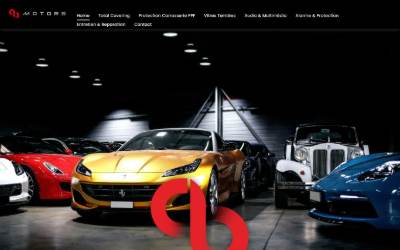 Top of the website for CBL Motors | Covering & PPF Automobile, Moto. Île-de-France (77), Paris.