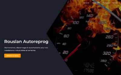 Top of the website for Rouslan autoreprogramation R.arp