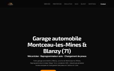Top of the website for MA-Performance