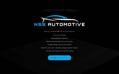 Top of the website for NSS Automotive