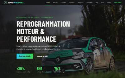 Top of the website for BOTTAN performance - Reprogrammation moteur