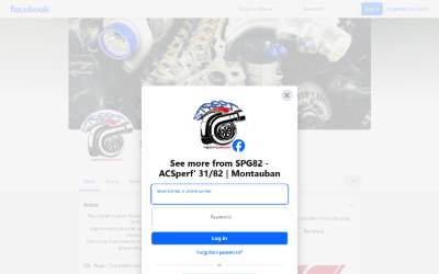 Top of the website for GARAGE AUTO SPG 82 . ACS PERF` 31/82 Reprogrammation puissance moteur e85 ethanol flexfuel solution ADblue egr fap