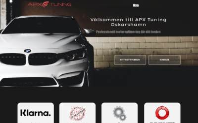 Top of the website for APX-Tuning | Motoroptimering | Oberoende BMW-Specialist