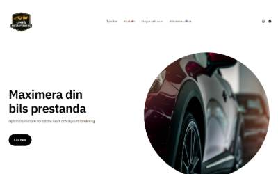 Top of the website for Skandinavisk Motoroptimering AB - Motoroptimering Umeå