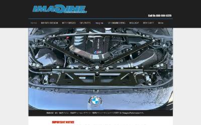 Website preview for Imagine.Perfomance