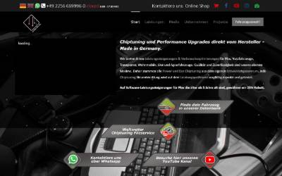 Top of the website for mcchip-dkr