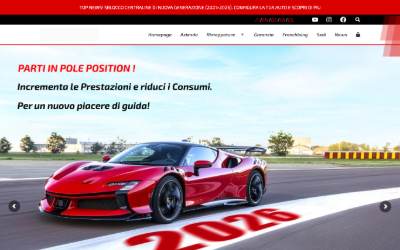 Top of the website for TopTuning