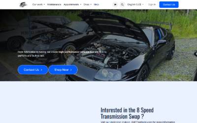 Website preview for Perfect Tuning