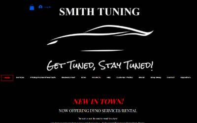 Website preview for Smith Tuning