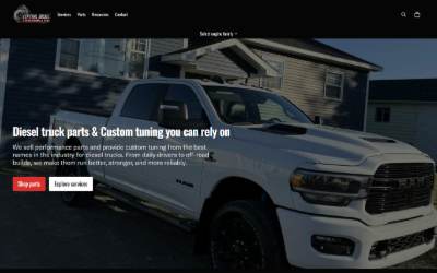 Website preview for Central Diesel Tuning