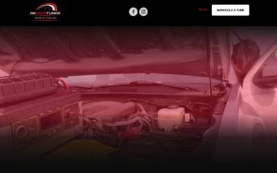 Website preview for AK Taco Tuner