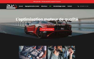 Top of the website for DLV Plus
