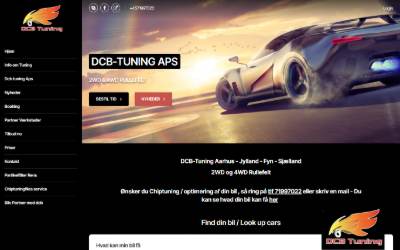 Top of the website for DCB-Tuning