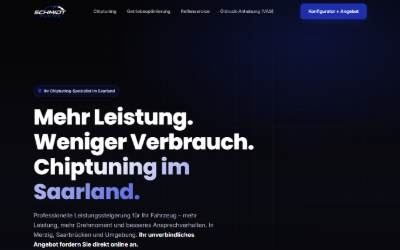 Top of the website for Schmidt Tuning