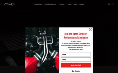 Website preview for City Performance Centre