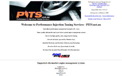 Website preview for Performance Injection Tuning Services