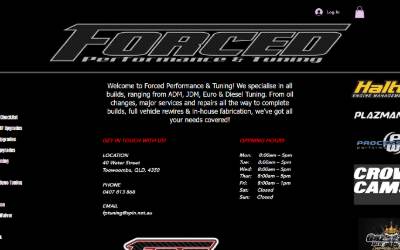 Website preview for Forced Performance & Tuning