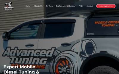 Website preview for Advanced Tuning Solutions