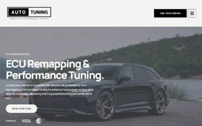 Website preview for Auto Tuning