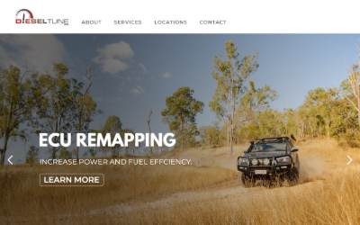 Website preview for Diesel Tune NZ