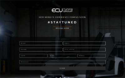 Website preview for ECU Tuning Group "ETG"