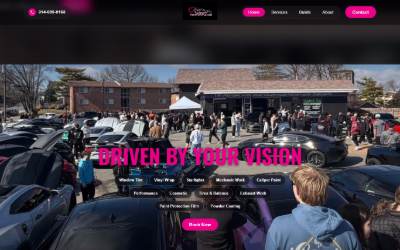 Website preview for Takeoff Performance and Customs